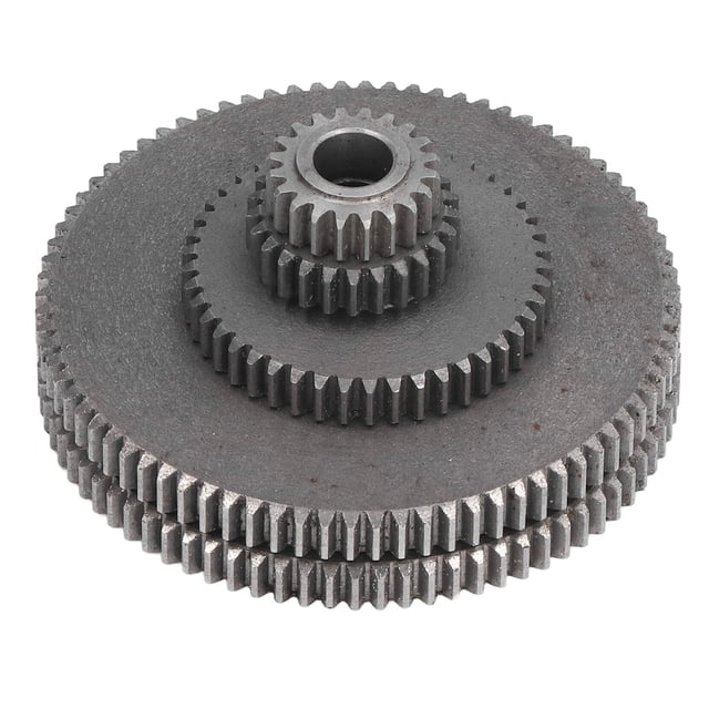 Lathe Gear, Various Sizes Wide Use Easy Installation Machine Gears 5Pcs Grey Iron For Replacement For Working