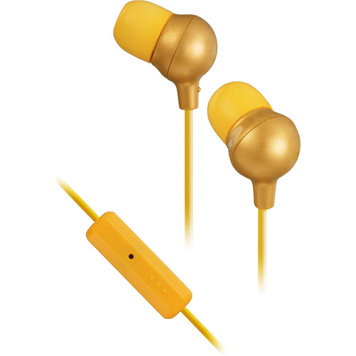 JVC HAFR36D Marshmallow Inner Ear Headphones with Microphone and Remote