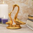 thumbnail image 5 of StatueStudio Oxidised Swan Pair Tabletop - Showpiece For Home Décor - Decorative Home Office Decoration Gift, 5 of 7
