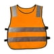 thumbnail image 2 of Chalecos reflectantes para niños, chaquetas, estudiantes, tráfico, trabajo, ropa de ciclismo con naranja, 2 of 9