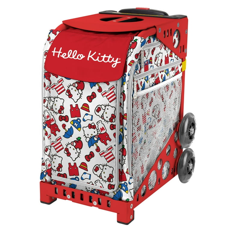 Zuca Sport Bag - Hello Kitty, Kids Rolling Luggage with Wheels