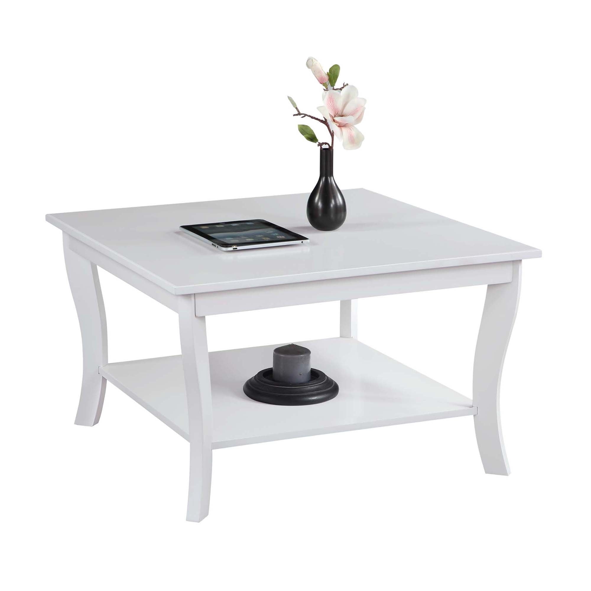 Convenience Concepts American Heritage Square Coffee Table, Multiple Finishes