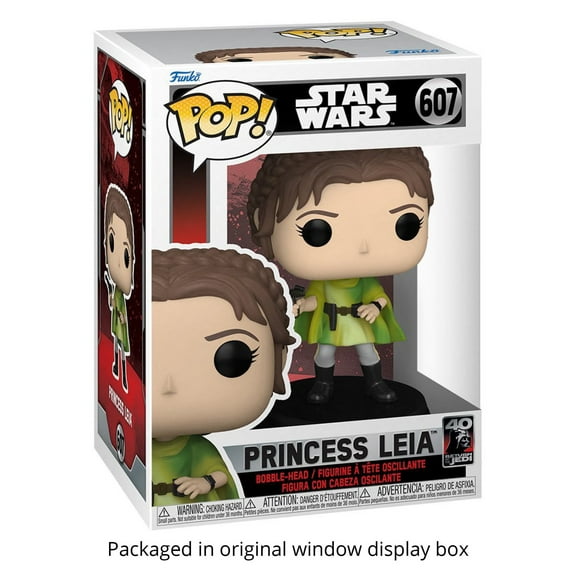 Star Wars: Return of the Jedi 40th Anniversary Princes Leia (Endor) #607 Vinyl Figure