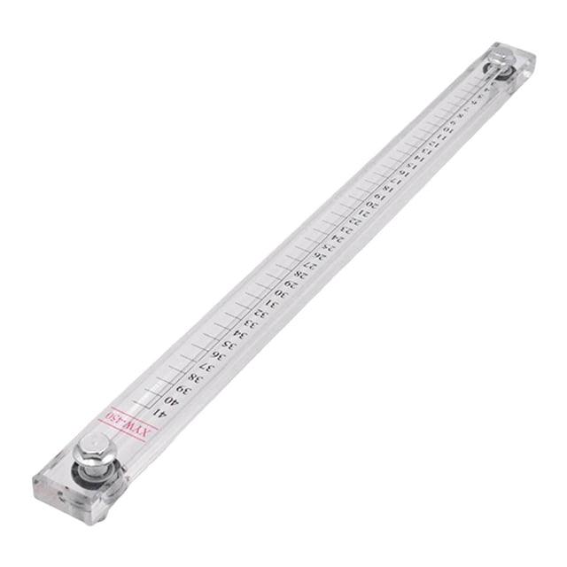 davian Hydraulic Oil Level Indicator, Liquid Level Indicator, Acrylic Meter, Construction Oil Reservoir, Measuring Tools with Large Measuring Range for XYW 450