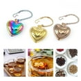 thumbnail image 4 of Lubelski Tea Strainer Heart Shape Rust-free 304 Stainless Steel Rapid-penetration Tea Infuser for Mug, 4 of 8