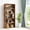 5 Tier Rust, variant on JIOABL 6 Tiers Bookcase, 63 Inch Large Storage Tall Standing Bookshelf with Adjustable Shelves for Home Office, Living Room, Bed Room, Black