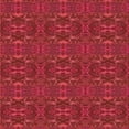 thumbnail image 1 of Ahgly Company Tapis d'Intérieur Lavable en Machine Carré Rouge, 8 Pieds Carré, 1 of 7