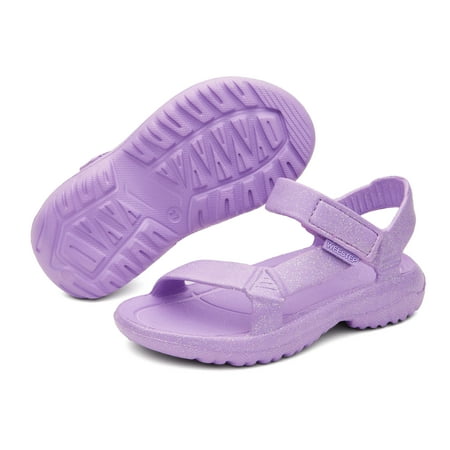 

Weestep Boys Girls Toddler Little Kid Lightweight EVA Hook Loop Sandal