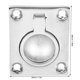 thumbnail image 4 of 48x38mm Acero Inoxidable 316 Square Marine Yacht Piso Hebilla Tirador Tirador Marine Flush Lift Hebilla Anillo Fijo con 4 piezas M4 Tornillos (no incluidos) Ecomeon no, 4 of 4