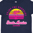 thumbnail image 4 of Inktastic Summer Enjoy the Sunshine Santa Monica California in Pink Boys or Girls Toddler T-Shirt, 4 of 5
