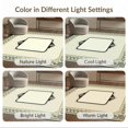 thumbnail image 7 of ODIKA 8'x10' Ultra-Soft Area Rug, Personalized Picture Circle Layout Exact Alfombra Personalizada None Washable, Bare feet friendly, Silk-Touch for Bedroom, Under Sectional, 7 of 7