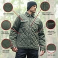 thumbnail image 4 of Rothco Diamond Quilted Cotton Jacket, 4 of 5