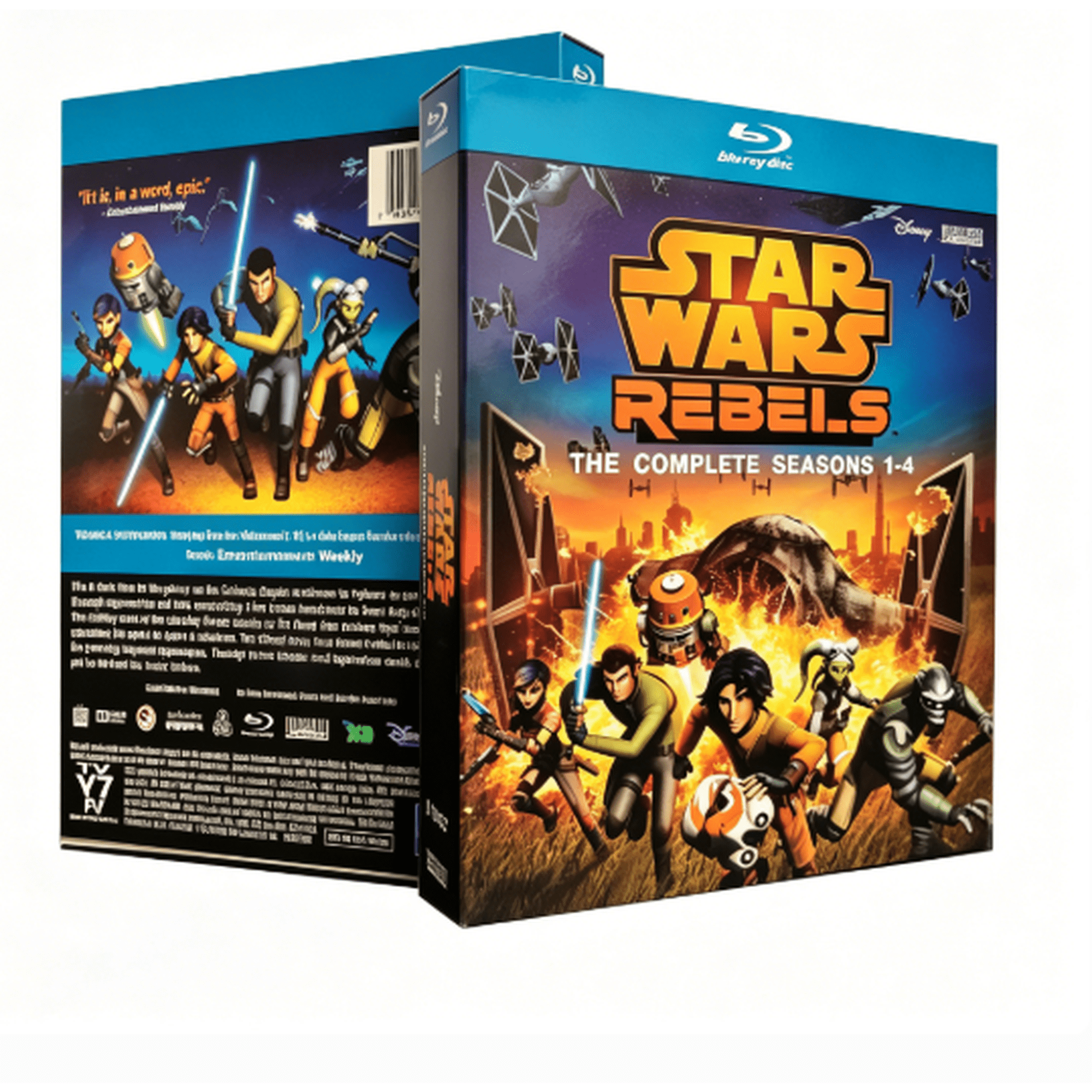 StarWars Rebels: BR, 1-4 Seasons (Disc Set 8)