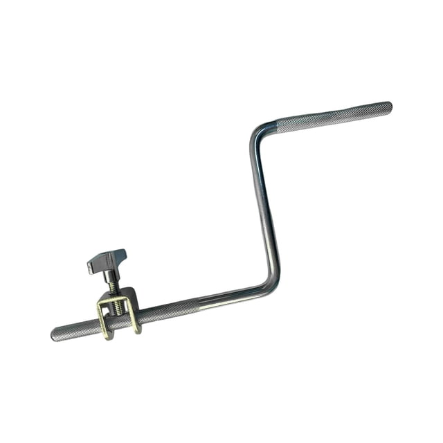 Jazz Drum Z Shape Rod Support Rod Parts Durable Mount Cowbell Accessories Reemplazo de acero inoxidable Cymbal Arm Holder Percusión Drum Arms Con Ajustable Hugo Soporte para brazo de bombo