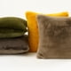 thumbnail image 5 of Bearachild Fundas decorativas para cojines, funda de almohada de poliéster, funda de cojín suave, sofá, coche, funda con cremallera de Color sólido, Decoración del hogar Amarillo Bearachild HA071725-01, 5 of 6