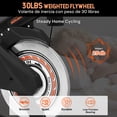 thumbnail image 6 of SEKAM Stationary Exercise Bike for Home, Indoor Cycling Bike with Adjustable Resistance, LCD Monitor, Tablet Holder, 6 of 7
