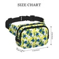 thumbnail image 4 of Disketp Lilies Flowers Riñonera de Doble Capa, Bolsa de Cintura Ajustable para Viajes, Correr y Senderismo, Riñonera Ligera para Hombre y Mujer, 4 of 9