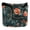 Red Flower and Green Leaf, variant on Haosy Colorful Line Doodle Squares Golf Mallet Putter Cover Strong Magnetic Leather Golf Club Headcover Closure