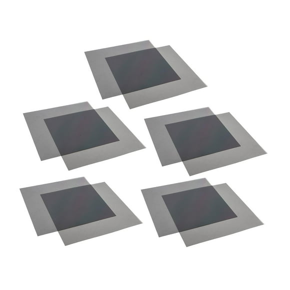 BELOVING 10x Polarizer Film Sheets Adhesion 7inchx7inch Maintenance Spare Linear Polarized Filter for Automotive Repairing Photography