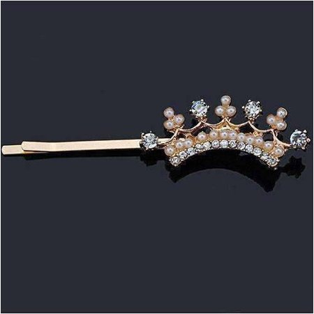 Dainty Dress Up Pearl And Crystal Hair Pins Walmart Com