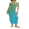 thumbnail image 1 of PENGXIANG Femmes Bretelles Spaghetti Sans Dos Creux Bodycon Maxi Robes de Plage, 1 of 6