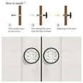 thumbnail image 4 of 4 Pcs Fox Knobs for Kitchen Cabinet Cupboard Dresser Bookcase Drawer Pulls Handles Round Home Decor, 4 of 5