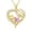 Gold, variant on Taioiat Mom Necklace Heart May Birthstone Silver Mama Pendant Necklace Mother's Day Jewelry Gifts for Mom Grandmother Wife