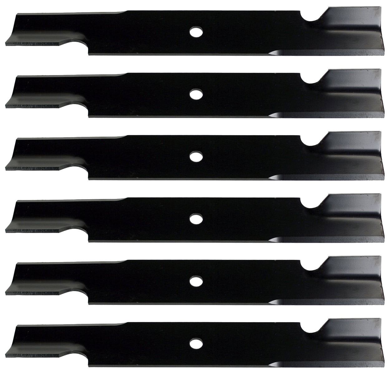 Kees Bobcat 6-Pack HD Blades Fits 52"/ 54" Bad Boy Snapper,Toro &More Exmark 