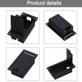 thumbnail image 2 of Mosiee 1Pc 9V Battery Box For Electric Guitar Bass And Active Pickup With Connector Battery Holder Box 72.5*38.3Mm Plastic Musical Part, 2 of 9