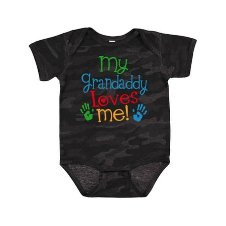 

Inktastic My Grandaddy Loves Me Outfit Gift Baby Boy or Baby Girl Bodysuit
