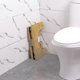 thumbnail image 2 of 7 Inch (approx. 17.8 Cm) Bamboo Toilet Stool Compitiabe With Bathroom, Foldable Commode Stool, Natural Color, 2 of 5