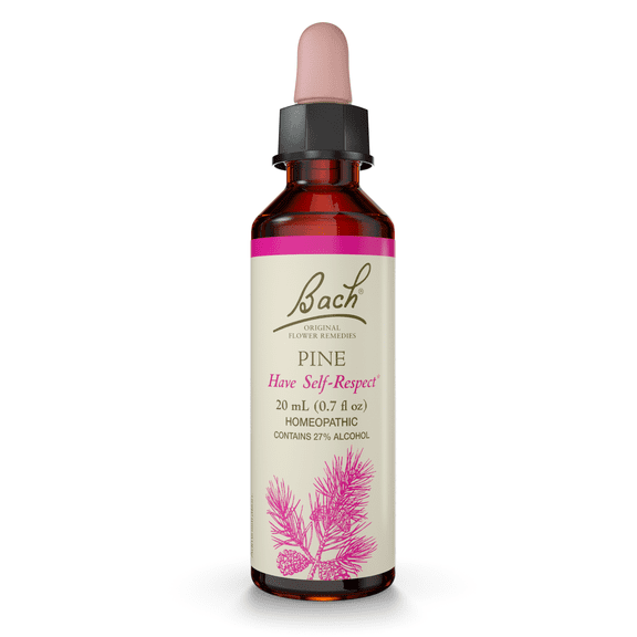 Bach Original Flower Remedies, Pine - 20 mL Dropper