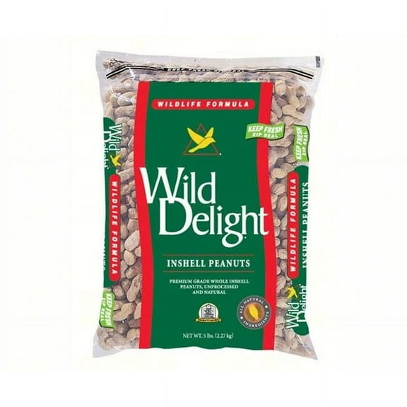 Wild Delight  Inshell Peanuts 5 lbs   Freight