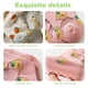 thumbnail image 3 of Laklulu Primavera Verano bebé niña calcetines transpirables para bebé calcetines de punto con bridas calcetines para bebé calcetines de tubo medio para niñas, 3 of 5