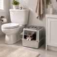 thumbnail image 7 of XXL Stainless Steel Litter Box, Metal Cat Litter Box with Lid for Large Cats & Multiple Cats, Odor Control, Anti-Leak & Easy Clean, Rectangle Lid, 7 of 7
