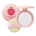 thumbnail image 1 of SKINFOOD Peach Cotton Pore Blur Pact - Sebum Control Pack with Silky Texture - Long Lasting Makeup Fixing - Pore Primer with Mineral Powder for Oily S, 1 of 3