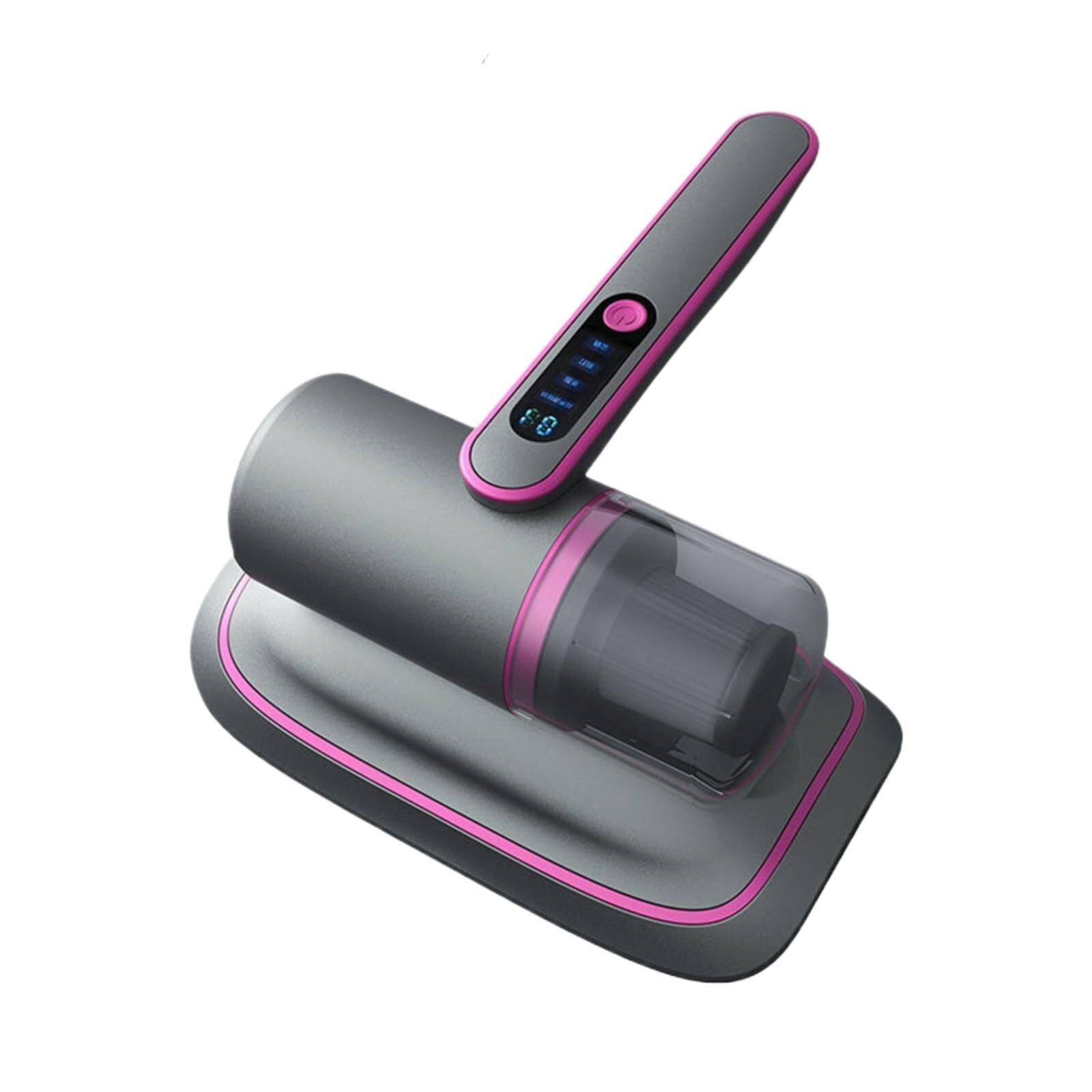 Tanjnj Mattress Vacuum Cleaner Handheld Bed Vacuum Wireless Remover Cleaning Machine For Pillows Sheets Mattresses Sofas Plush Toys Vacuum Cleaner With Blue Light Digital Display
