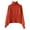 C-Orange226, variant on Turtleneck Cropped Sweaters For Women Knit Ribbed Patchwork Jacquard Solid Color Loose Fit Long Sleeve Knitwear Crop Top Pullover Base Layer Shirt Winter Versatile Jumper Tops