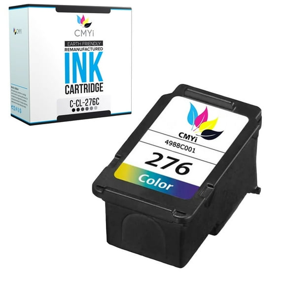 CMYi CL-276 Tri-color Ink Cartridge Replacement Compatible for Canon PIXMA Printer, 1 Count