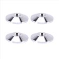 thumbnail image 2 of 24 Piezas Almohadillas de Picos de Cobre Puro para Altavoz Altavoz HiFi Caja Aislamiento Soporte de Piso Pies Base de Cono Almohadilla para Zapatos (Plata), 2 of 8