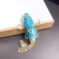 thumbnail image 1 of Creative Artificial Koi Fish Ornament Pretty Natural Crystal Desk Car Home Decor, 1 of 8