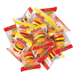 Gummy Burgers Mini 0.32 Oz 101 ct