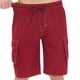 thumbnail image 1 of Ceisia Men's Spring Summer Solid Color Gift Elastic Waist Drawstring Swimming Trunks - Lightweight Beach Casual Pocket Shorts, 1 of 8