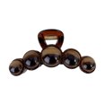 thumbnail image 4 of Large Size Beaded Barrettes Acrylic Comfortable Hair Grip Clip Fashionable Accessory For Long Hair And Most Outfits, 4 of 4