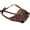 Brown, variant on Real Leather Cage Basket Secure Dog Muzzle #117 Brown - Poodle, Spaniel (Circumference 10.75", Snout Length 2.75")
