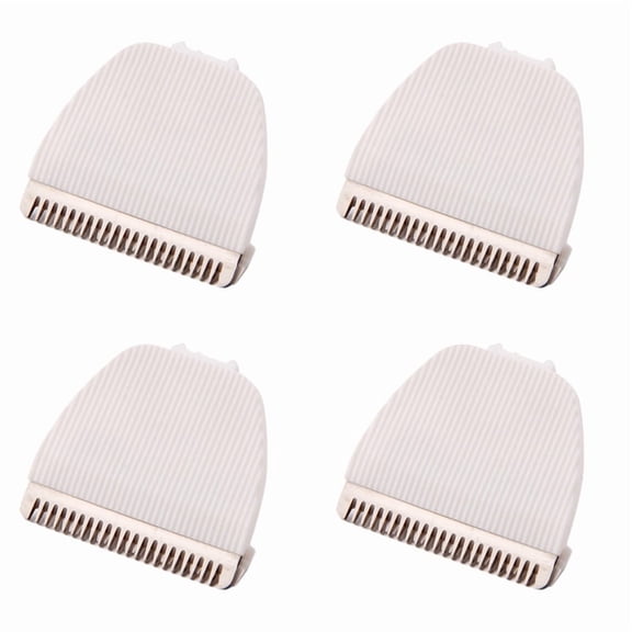 4X  Ceramic Blade Head Knife Suit to Adult Child Cutter Clipper HK668A 500A 610 Y218,White