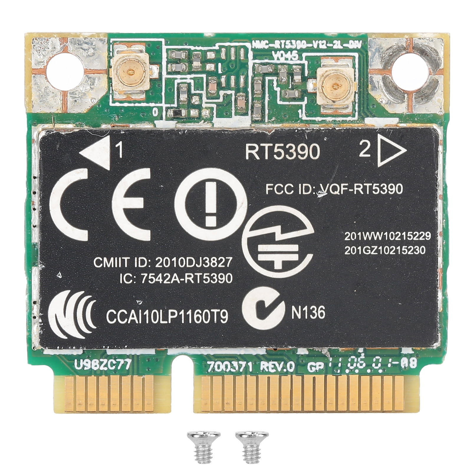 Realtek RTL8191SE Wireless N 802.11N Half-Mini PCI-E WIFI WLAN Card #593533-001