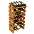 thumbnail image 1 of Wooden Mallet WRD46MO 28 Bottle Dakota Wine Rack with Display Top, 1 of 1