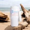 thumbnail image 3 of Garner, North Carolina, Red, Blue Text. Patriotic Home Town Gift, 20oz Tumbler, 3 of 7