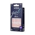 thumbnail image 2 of KISS Gel Fantasy Allure Press On Nails, Ready to Wear, 3D Design, Waterproof, Pink Gel Nail Glue 0.07 Oz. (2g), Manicure Stick & Mini File, 28 Count, 2 of 11